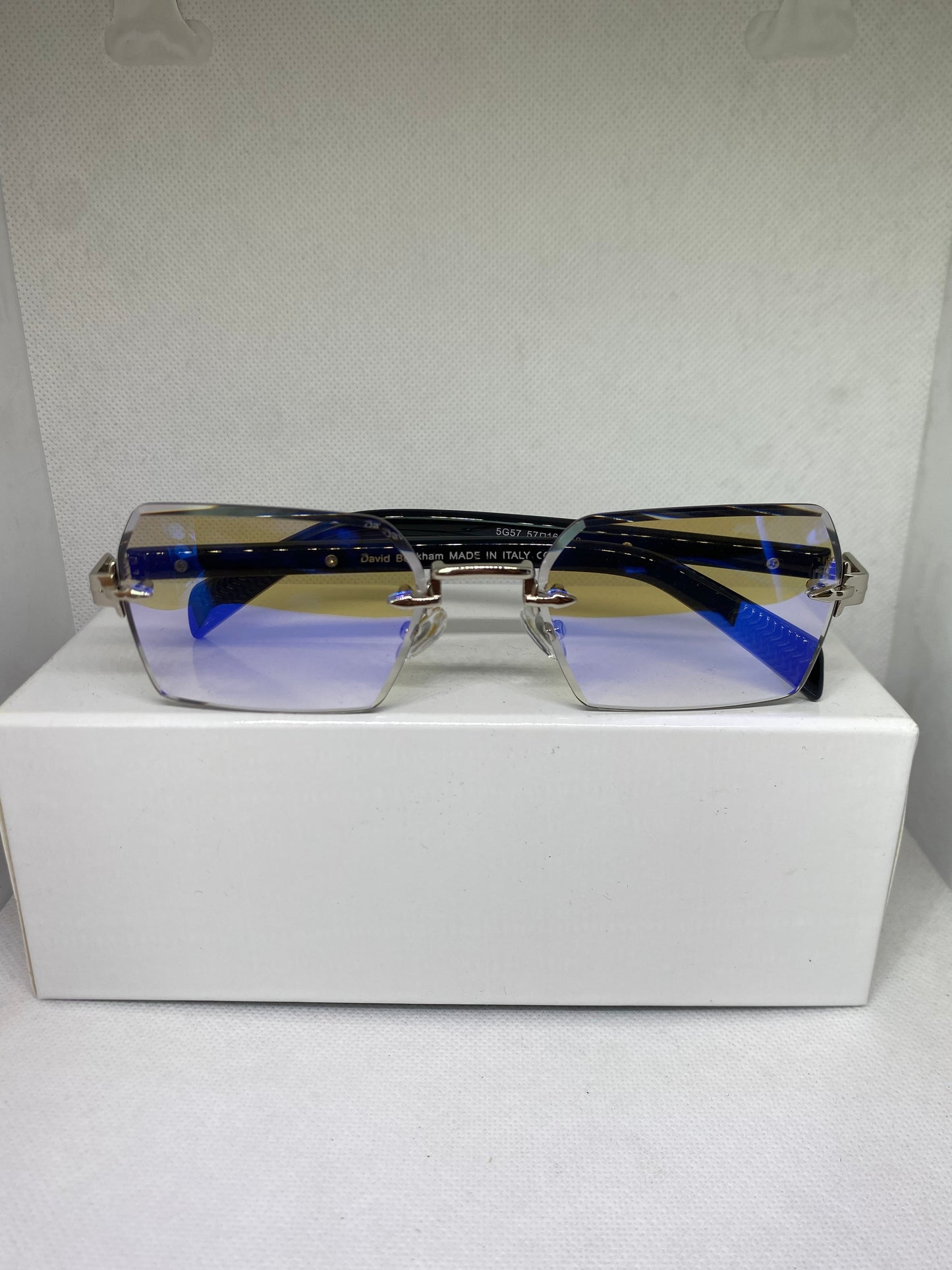 David beckham transparent effet bleu 57-16-140