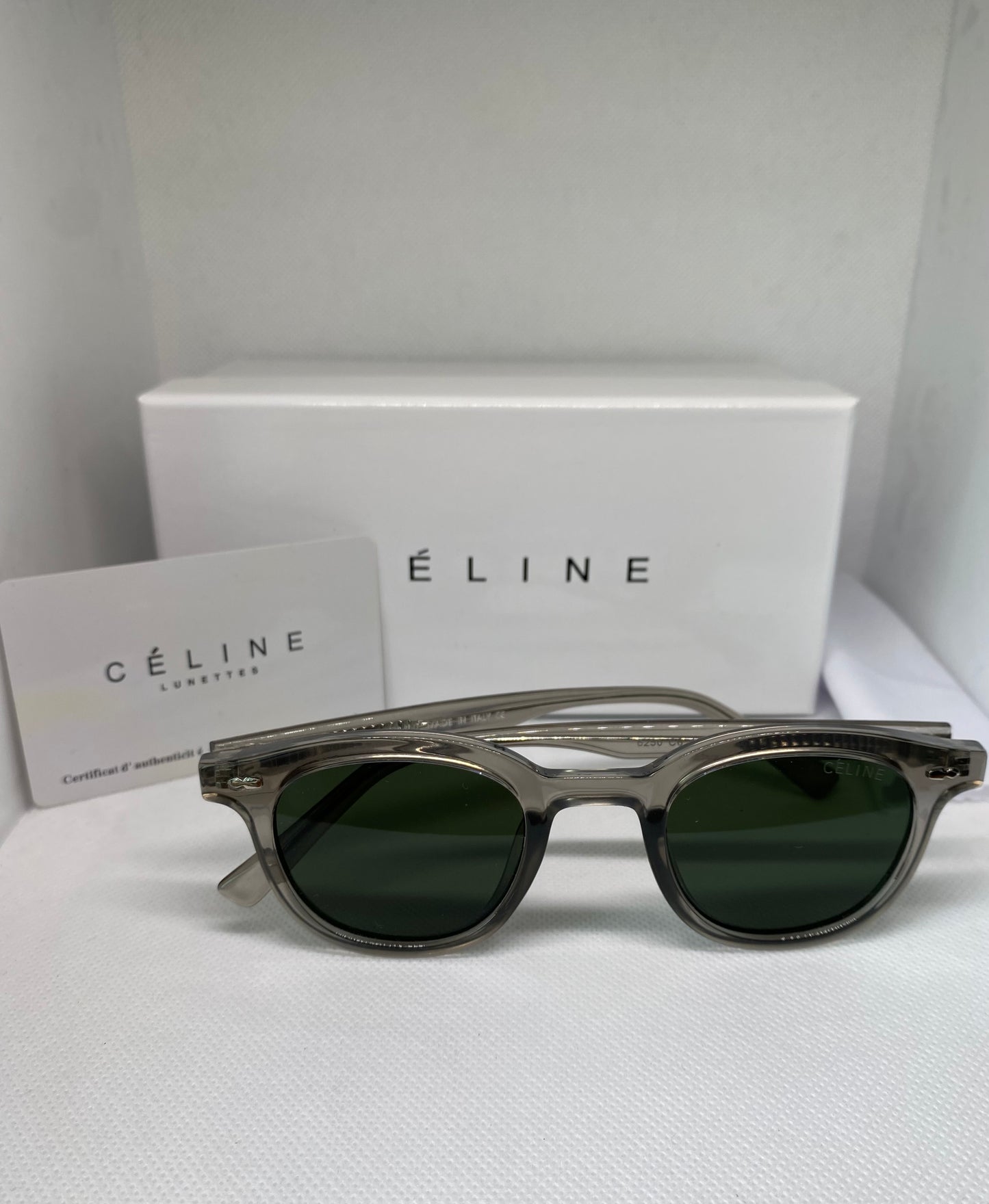CELINE GRIS VERT
