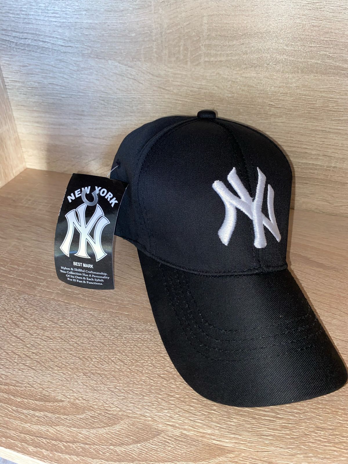 CASQUETTE NOIRE NY PROMO