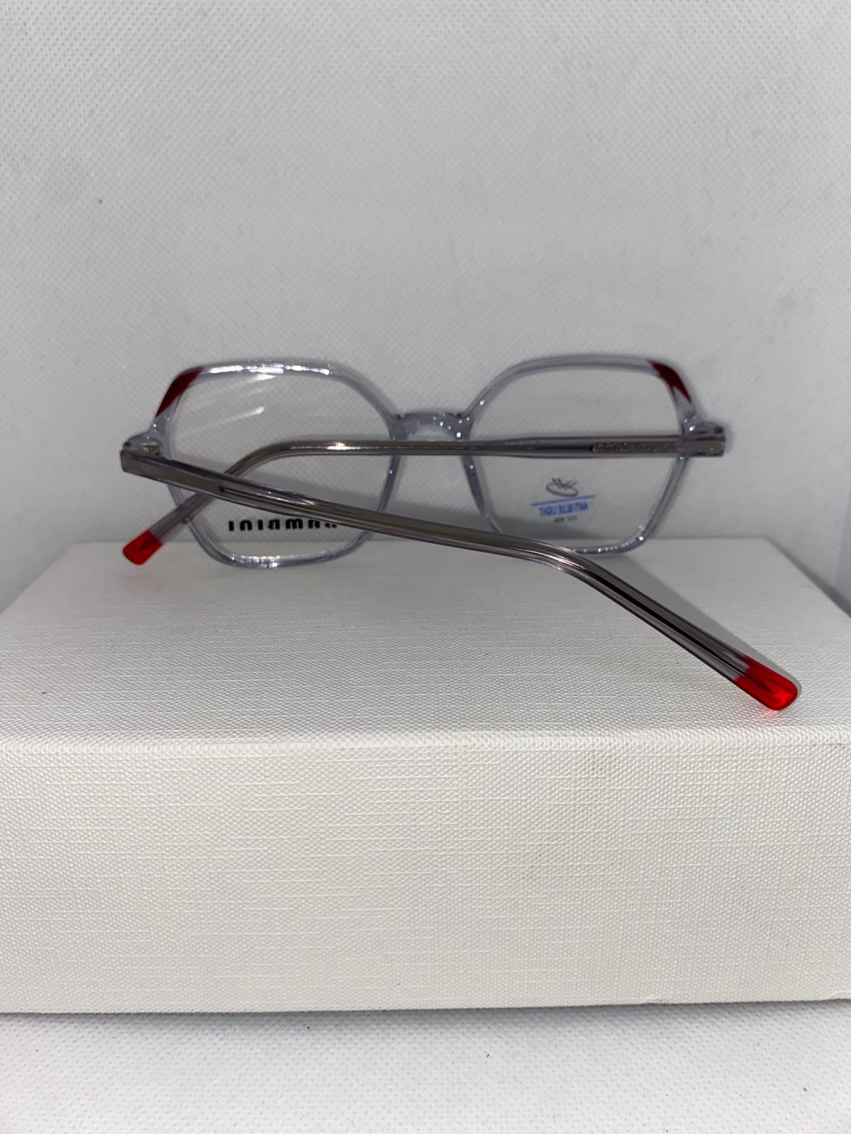 OPTIQUE CADRE GRIS ROUGE 51-17-142