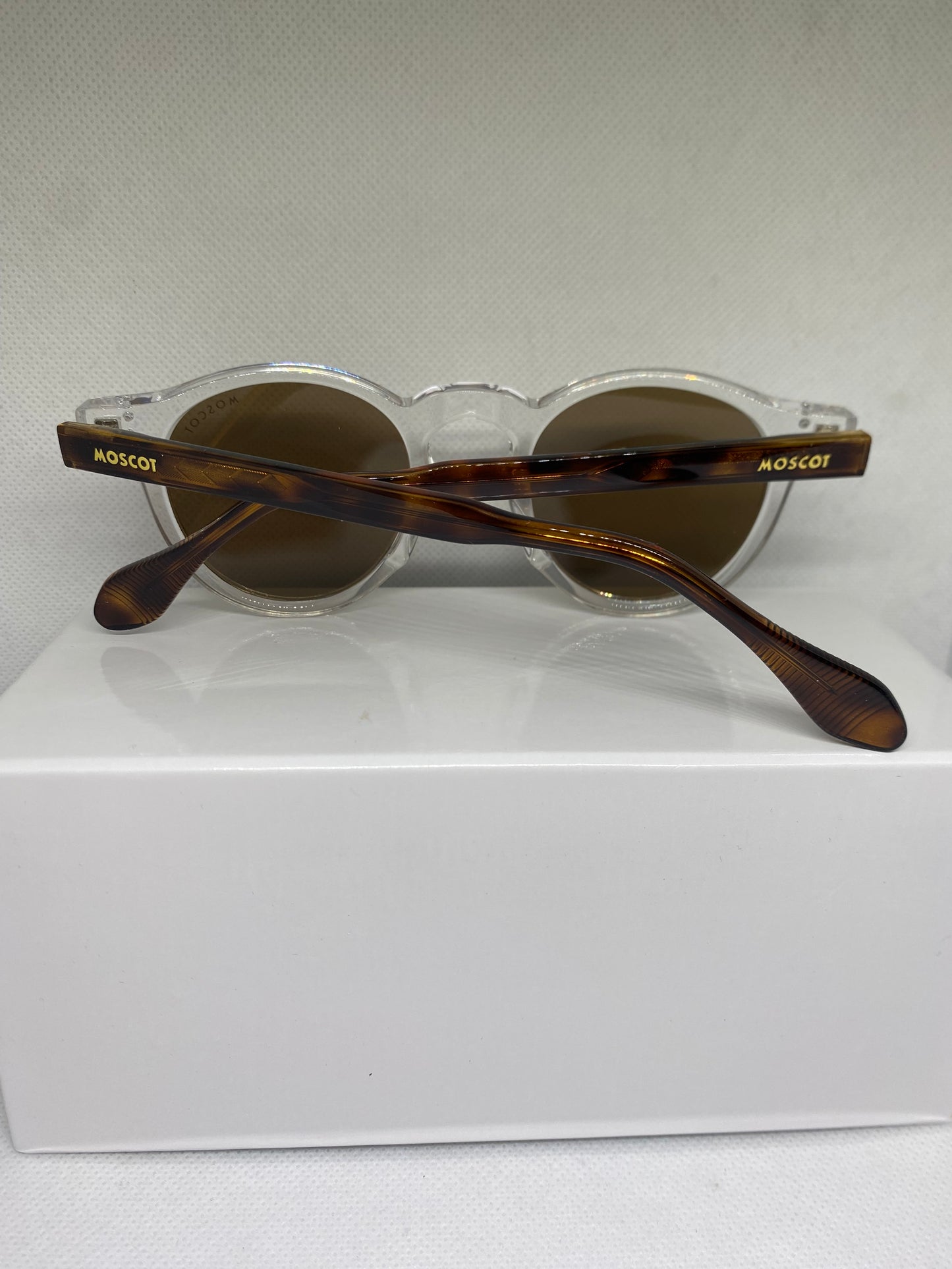 Moscot gris marron jaguar polaryse