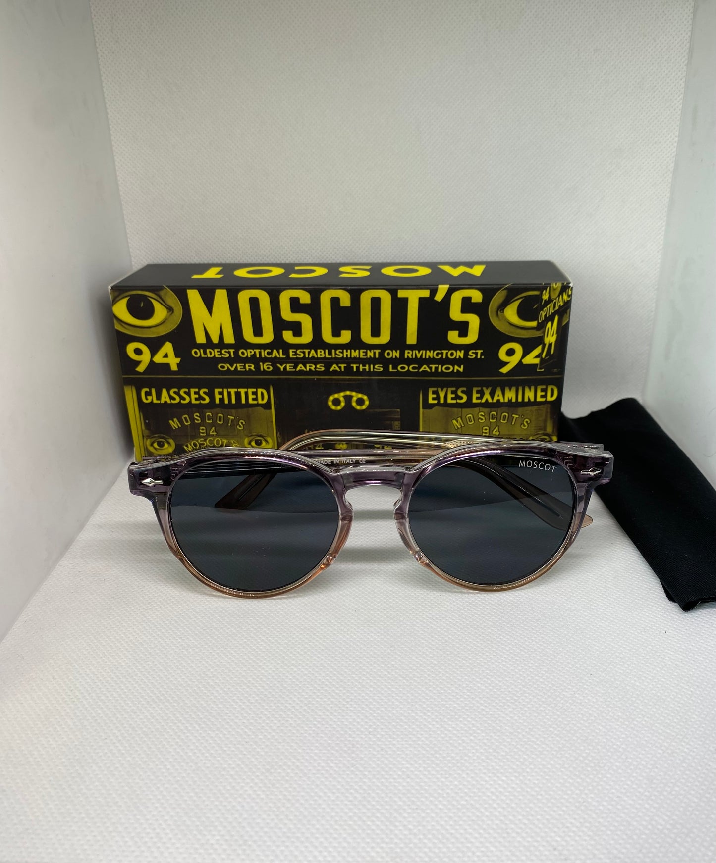 MOSCOT GRIS/ORANGE