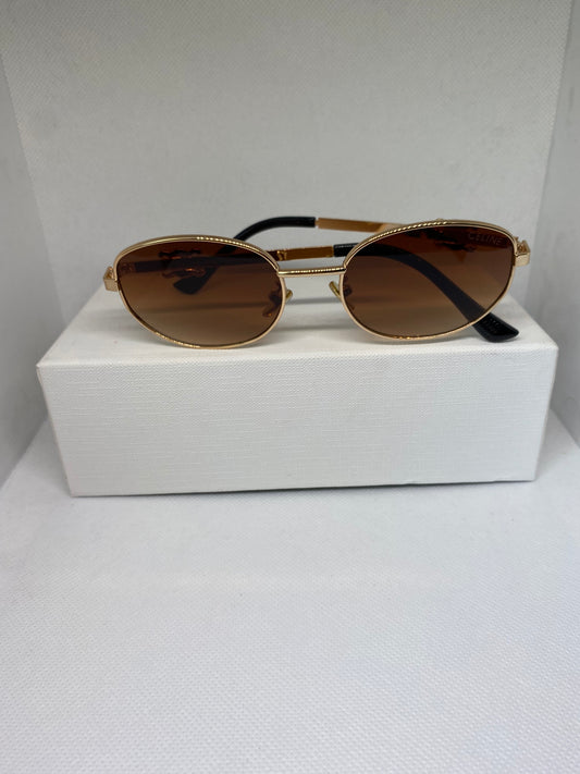 Céline marron dore fin