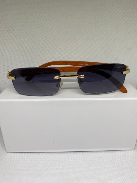 Cartier noir degrade bois