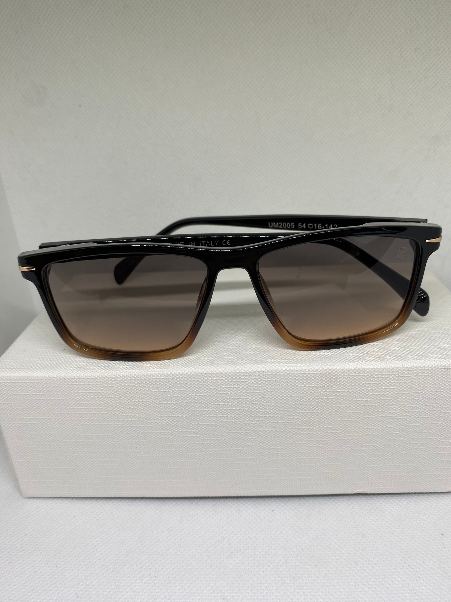 David beckham noir marron rectangle
