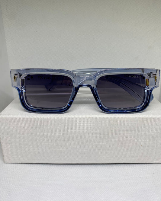 Moscot bleu clair style toto