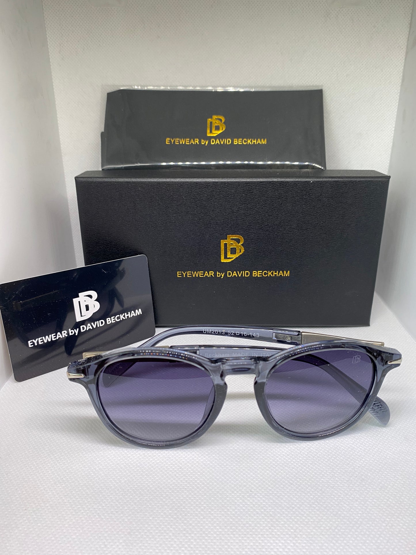DAVID BECKHAM GRIS/NOIR