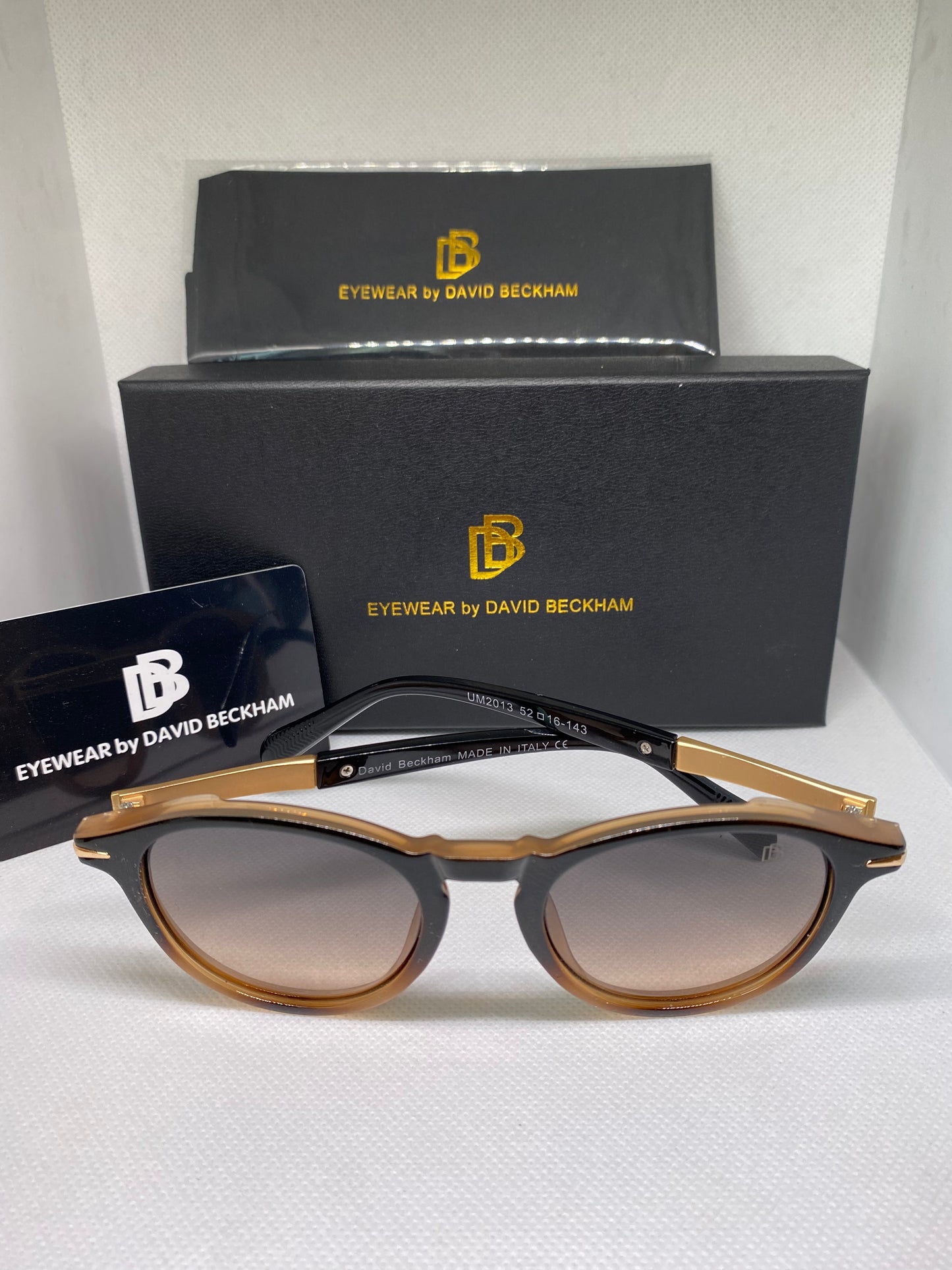 DAVID BECKHAM MARRON NOIR