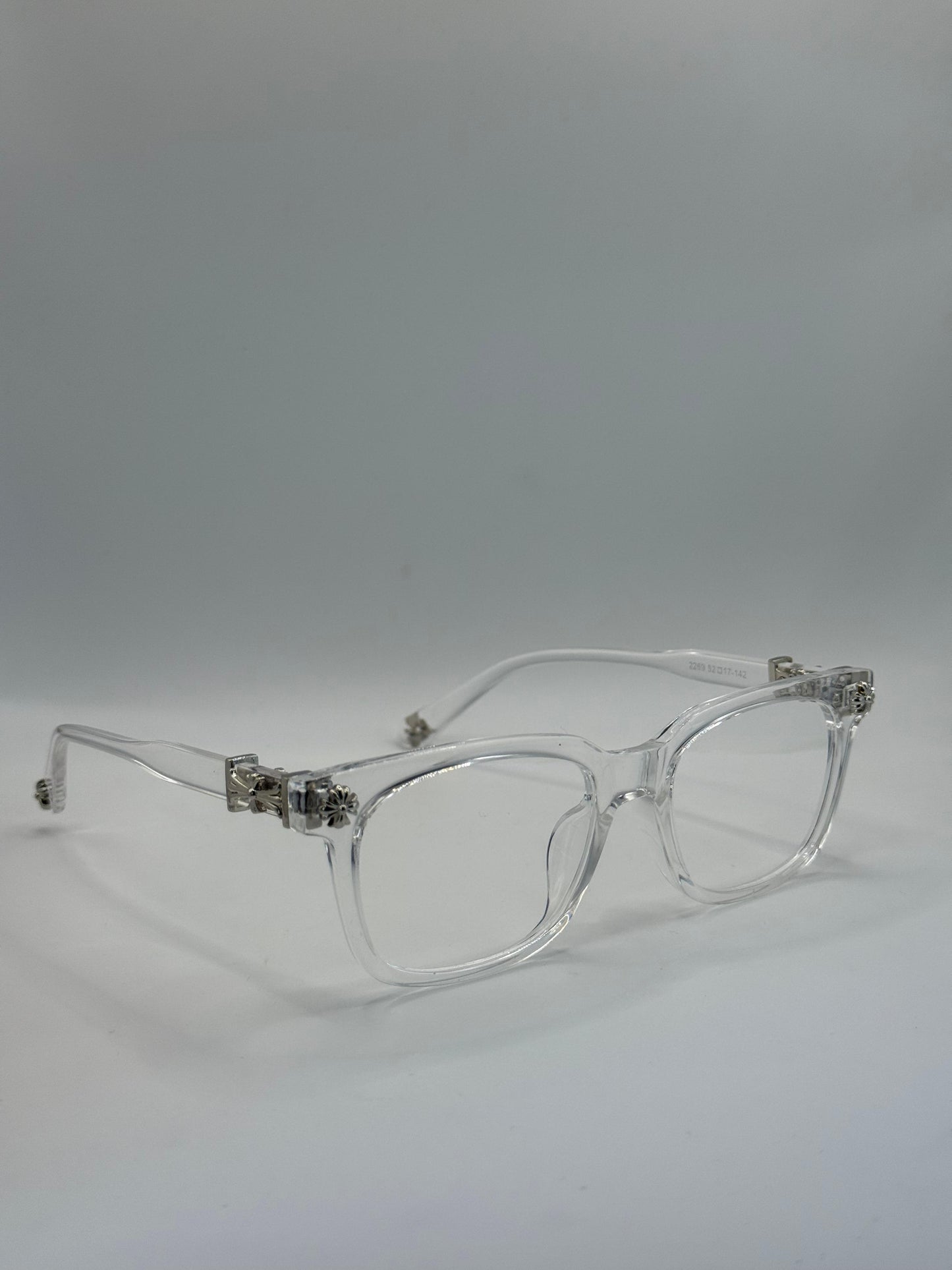 Lunettes Transparentes Tendance Chrome Heart