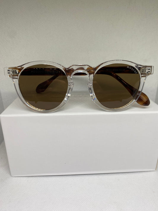Moscot gris marron jaguar polaryse