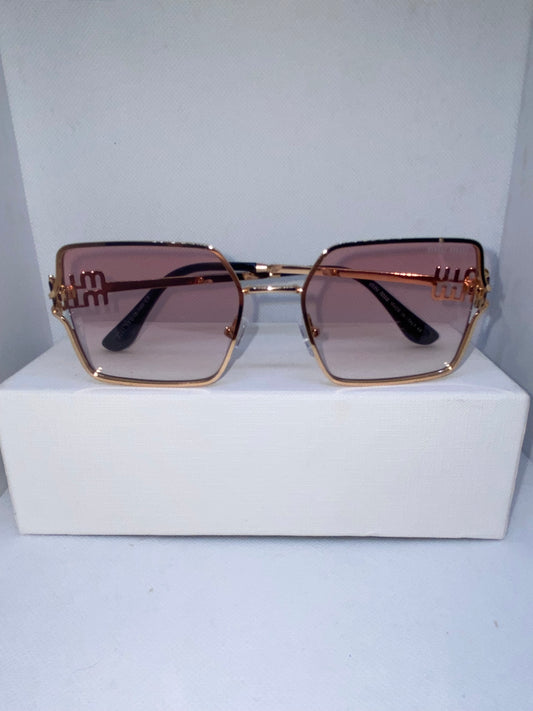 Miumiu rose dore grand cadre