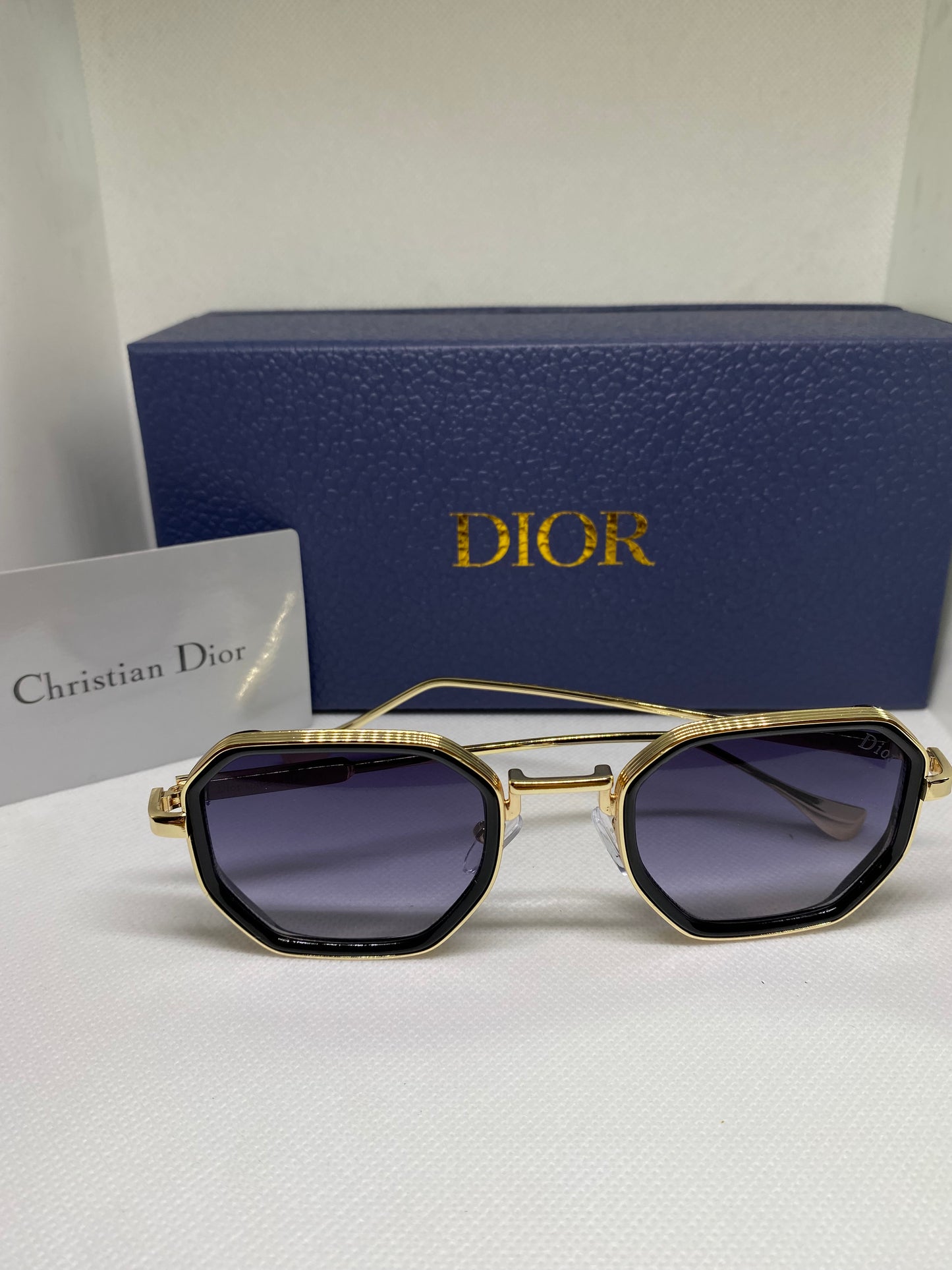 Dior unisexe noir gold