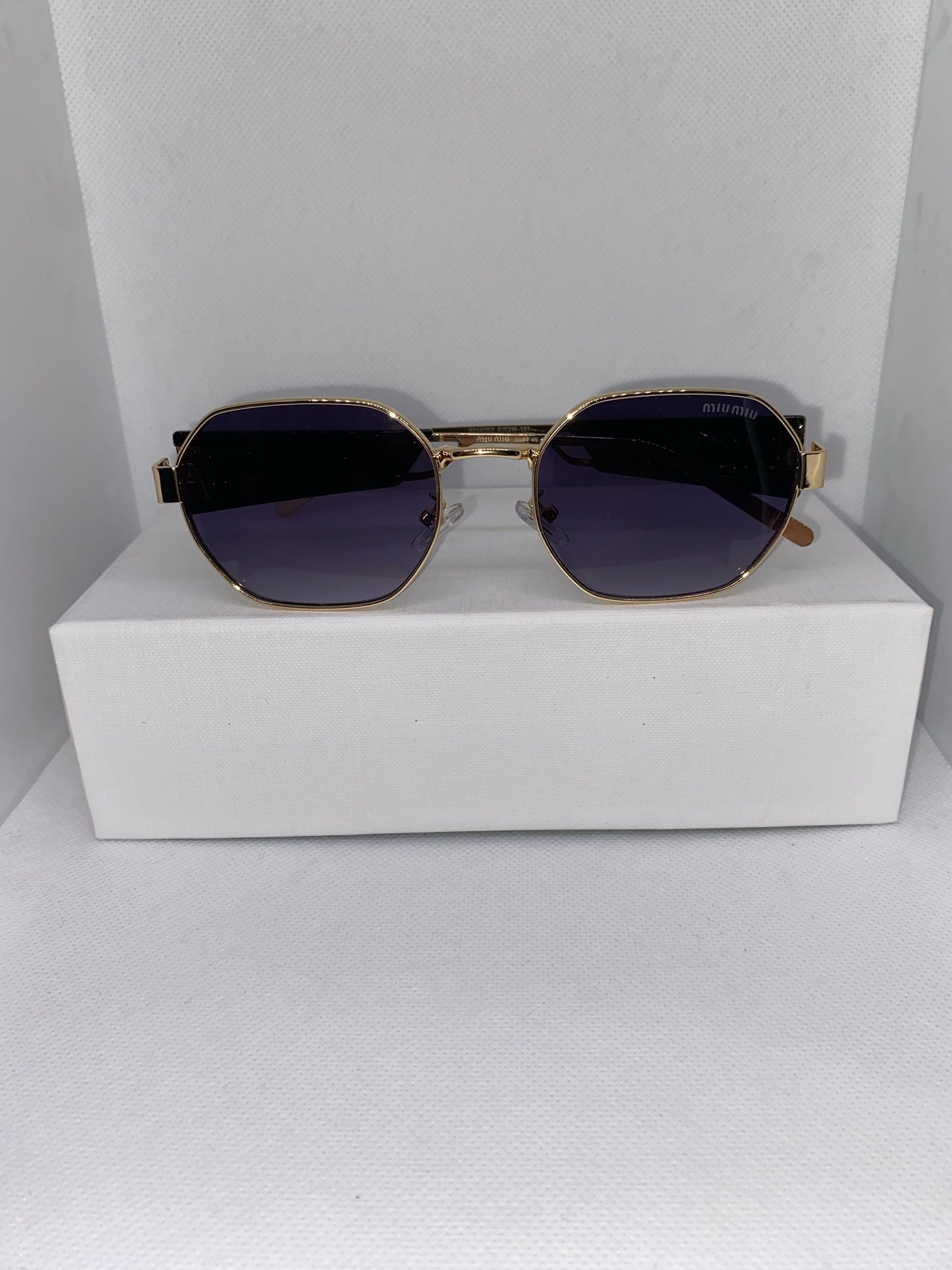 MIUMIU BLEU DORÉ