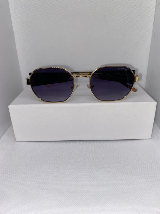 MIUMIU BLEU DORÉ