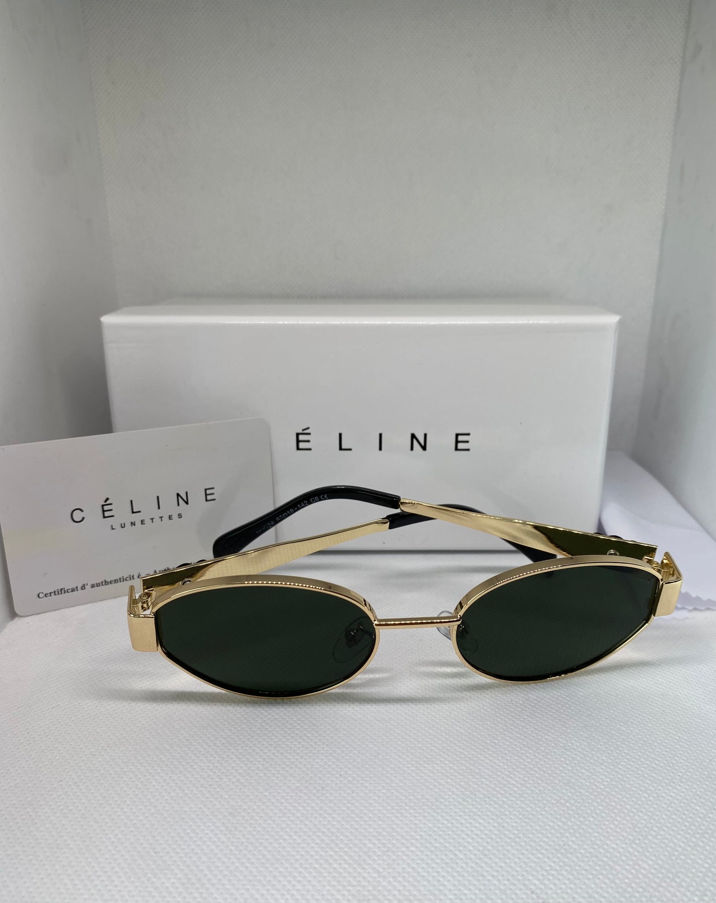 CELINE VERT DORÉ
