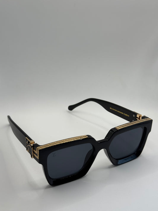 Louis Vuitton millionnaire noir doré