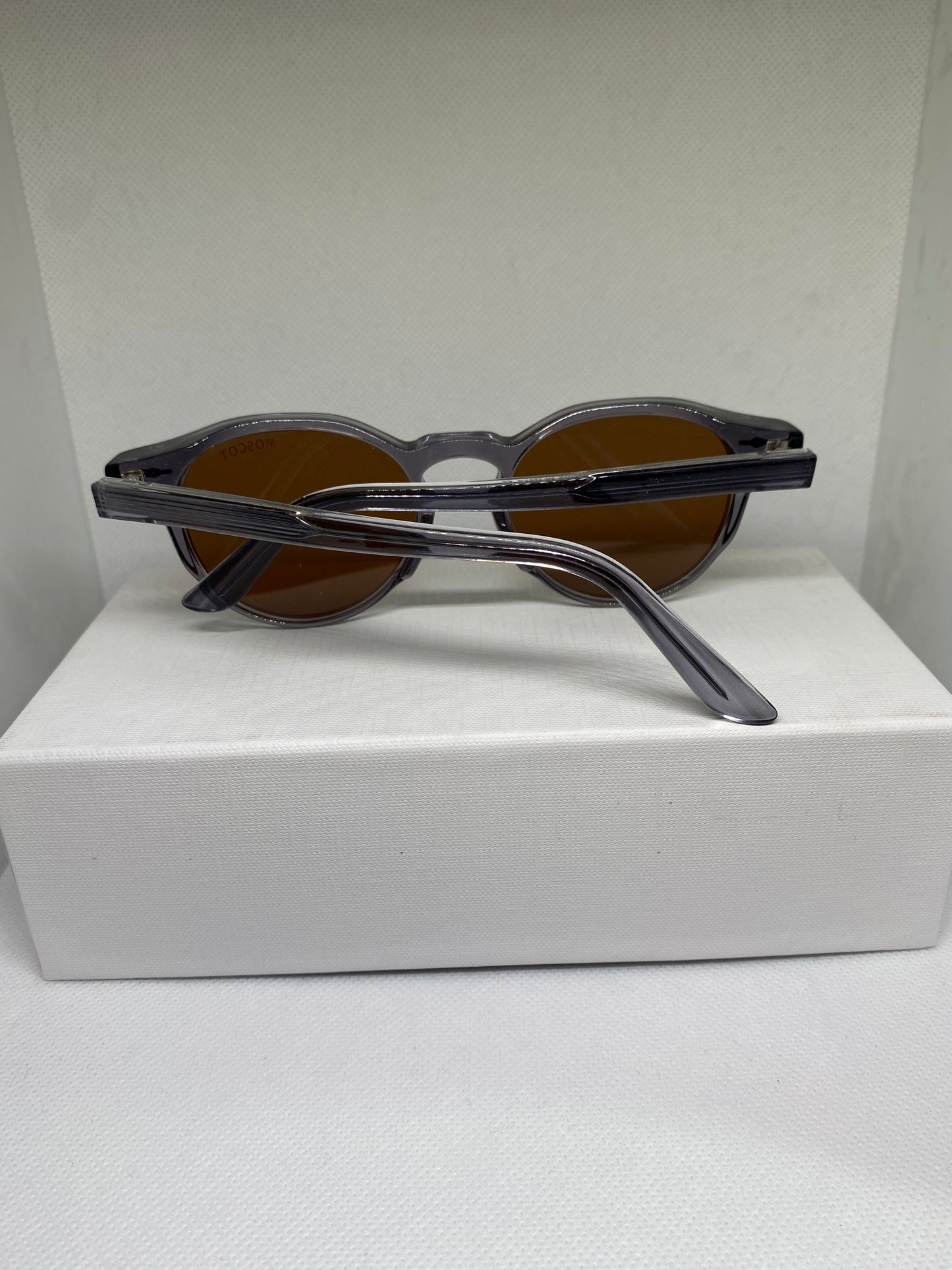 Moscot marron grenat