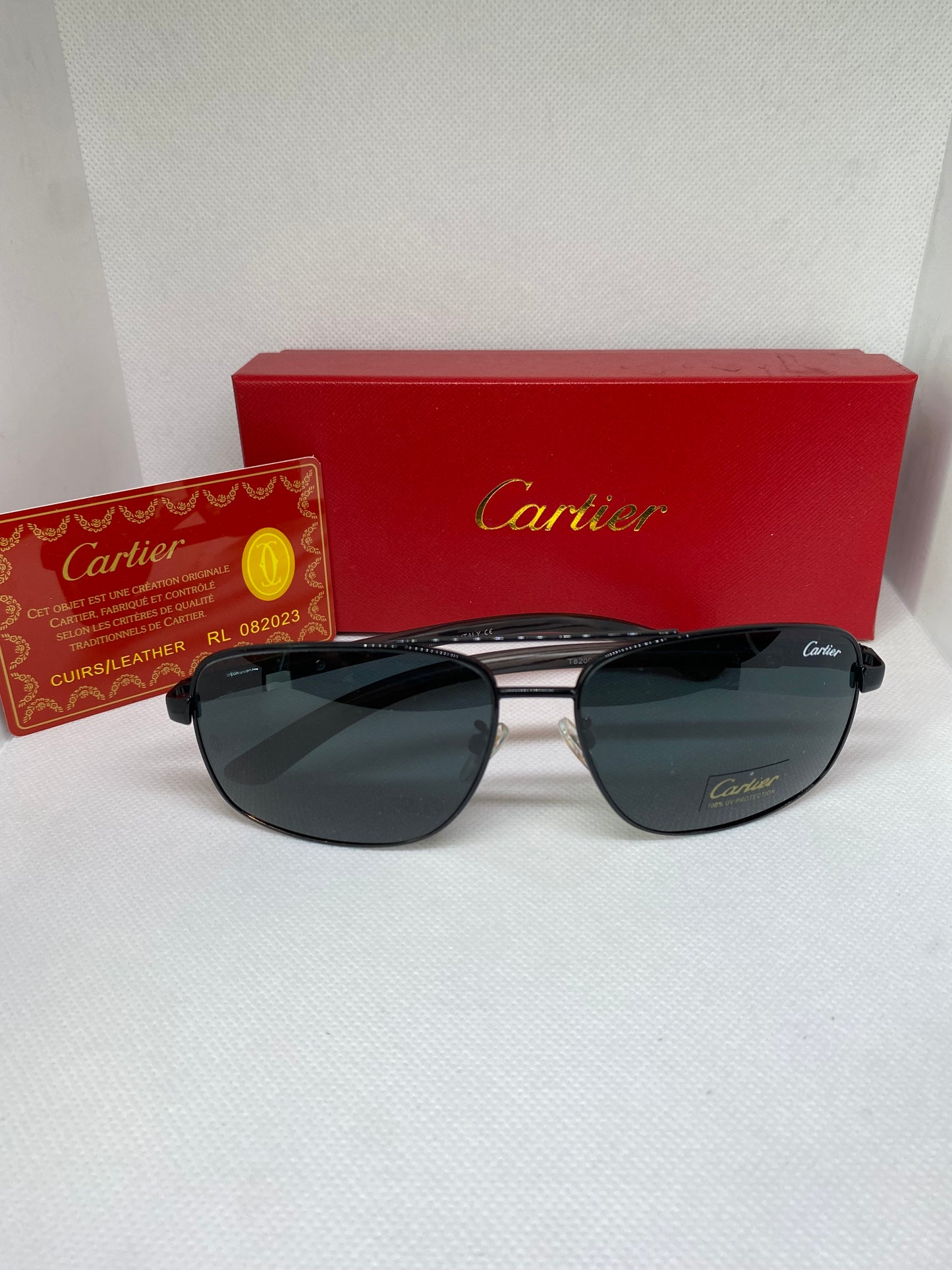 CARTIER BIG SIZE BLACK