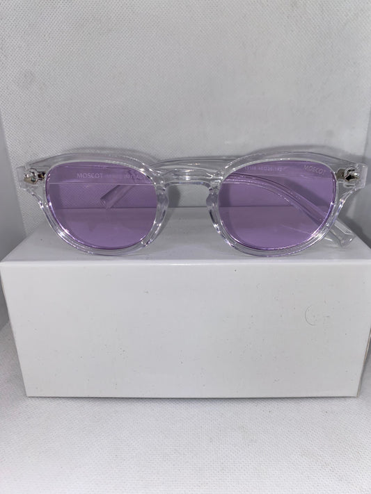Moscot transparent violet