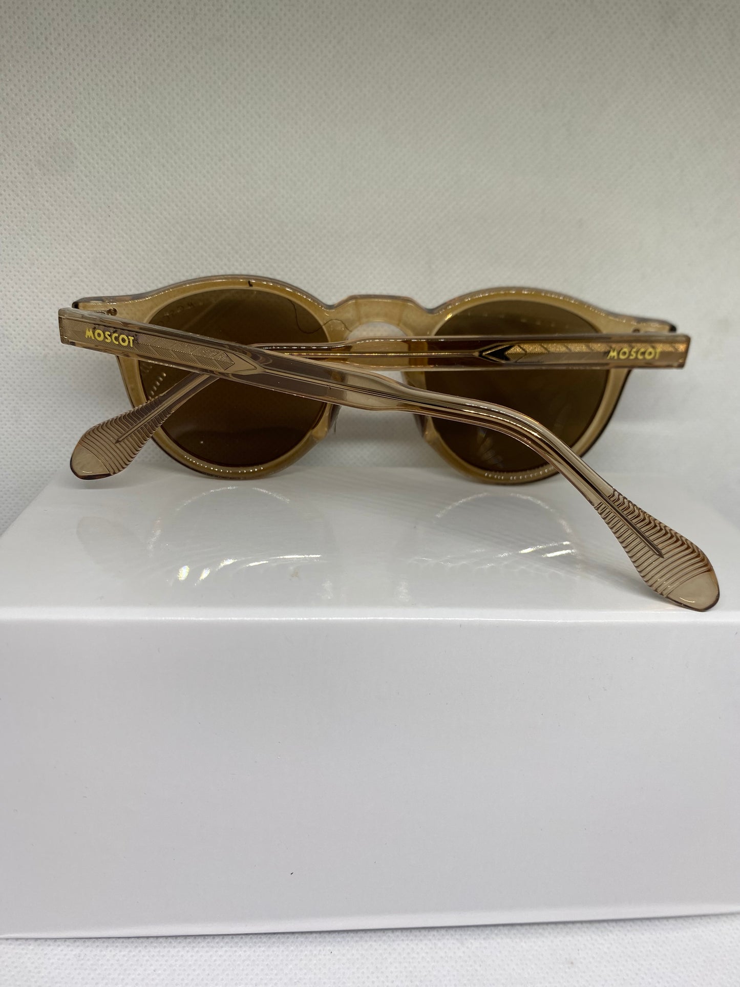 Moscot marron clair polaryse 47-22-153