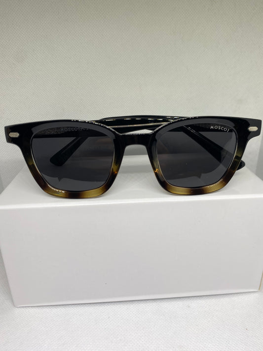 Moscot noir bleu polaryse 46-23-147
