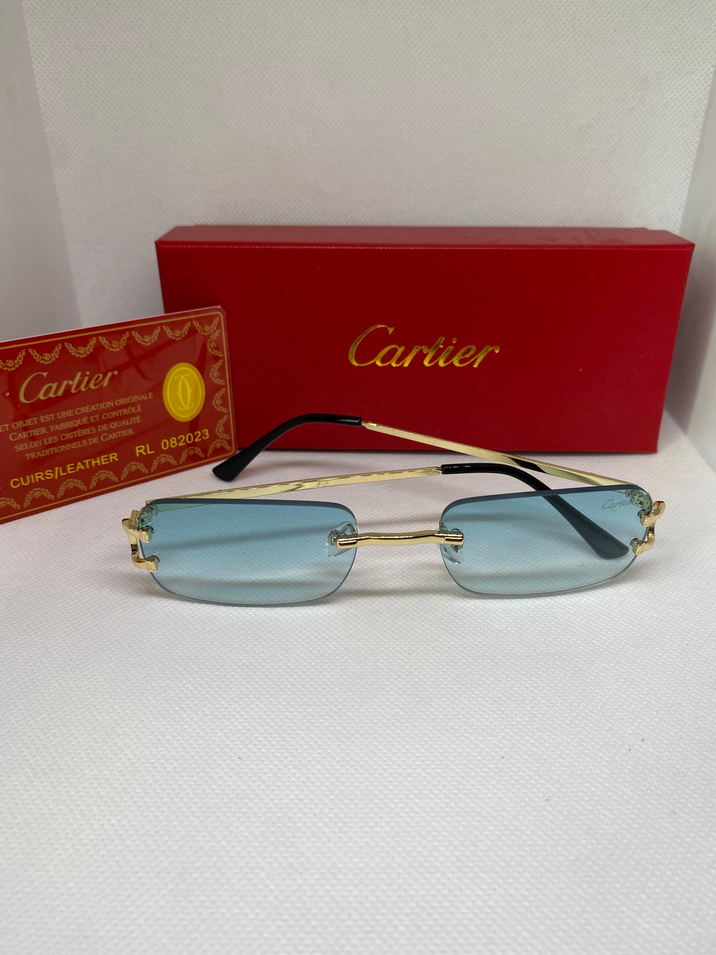 CARTIER BLEU DEGRADÉ GOLD