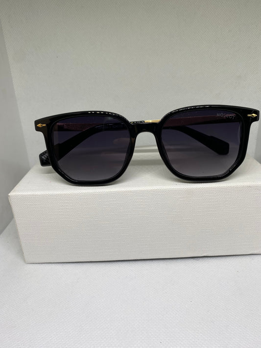 Moscot noir dégrade brique dore