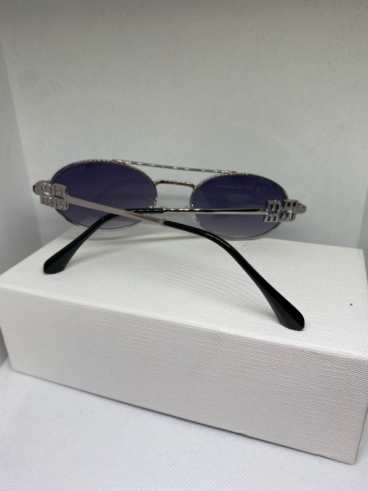 MIUMIU NOIR DEGRADÉ SILVER