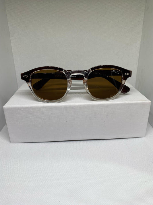 GUCCI MARRON GRIS