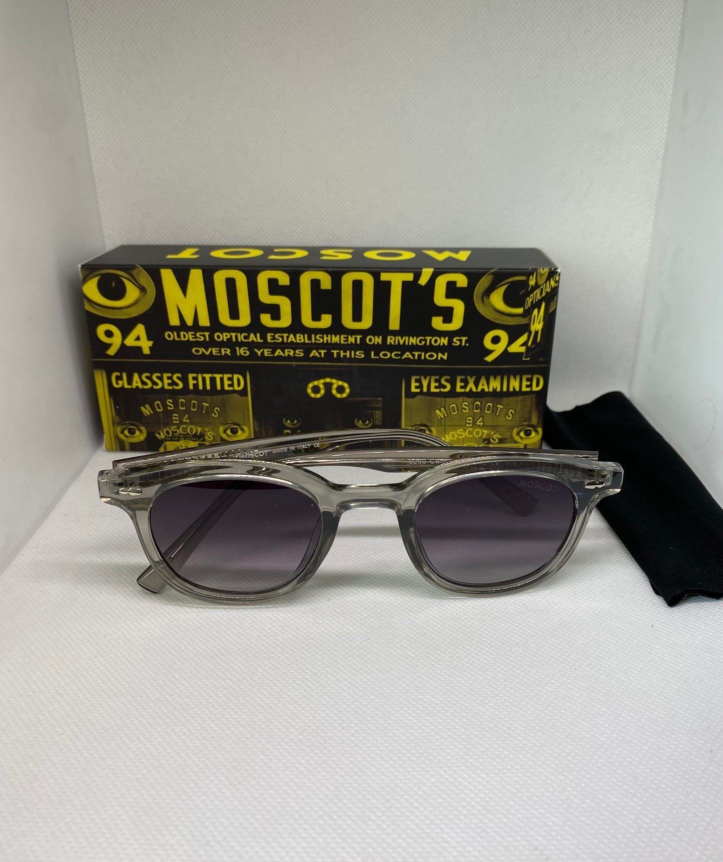 MOSCOT GRIS NOIR DEGRADÉ