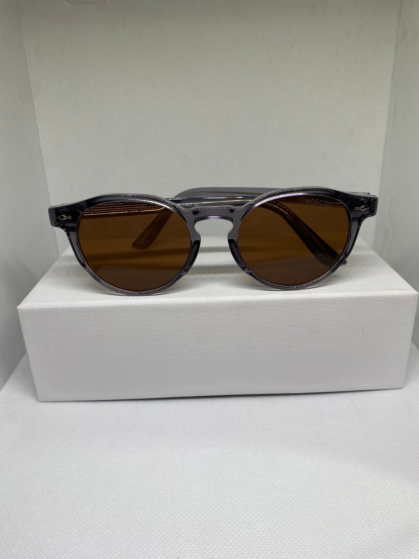 Moscot marron grenat