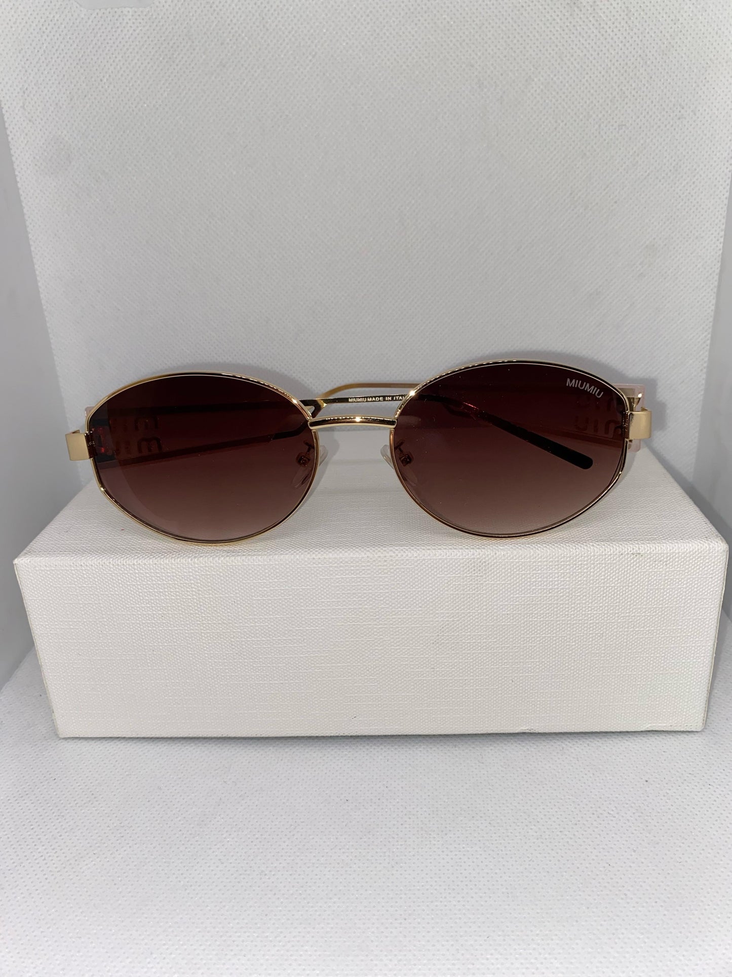 MIUMIU MARRON DORÉ