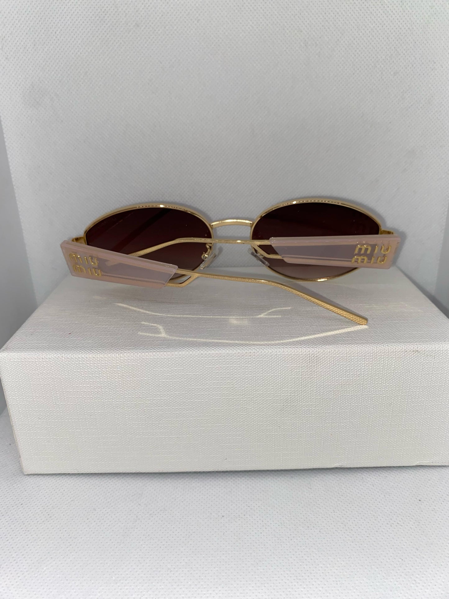 MIUMIU MARRON DORÉ
