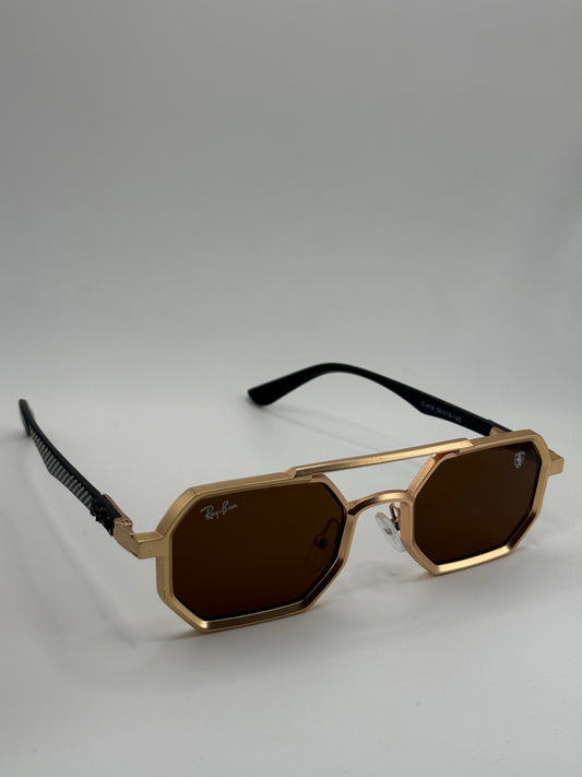 Rayban Ferrari marron