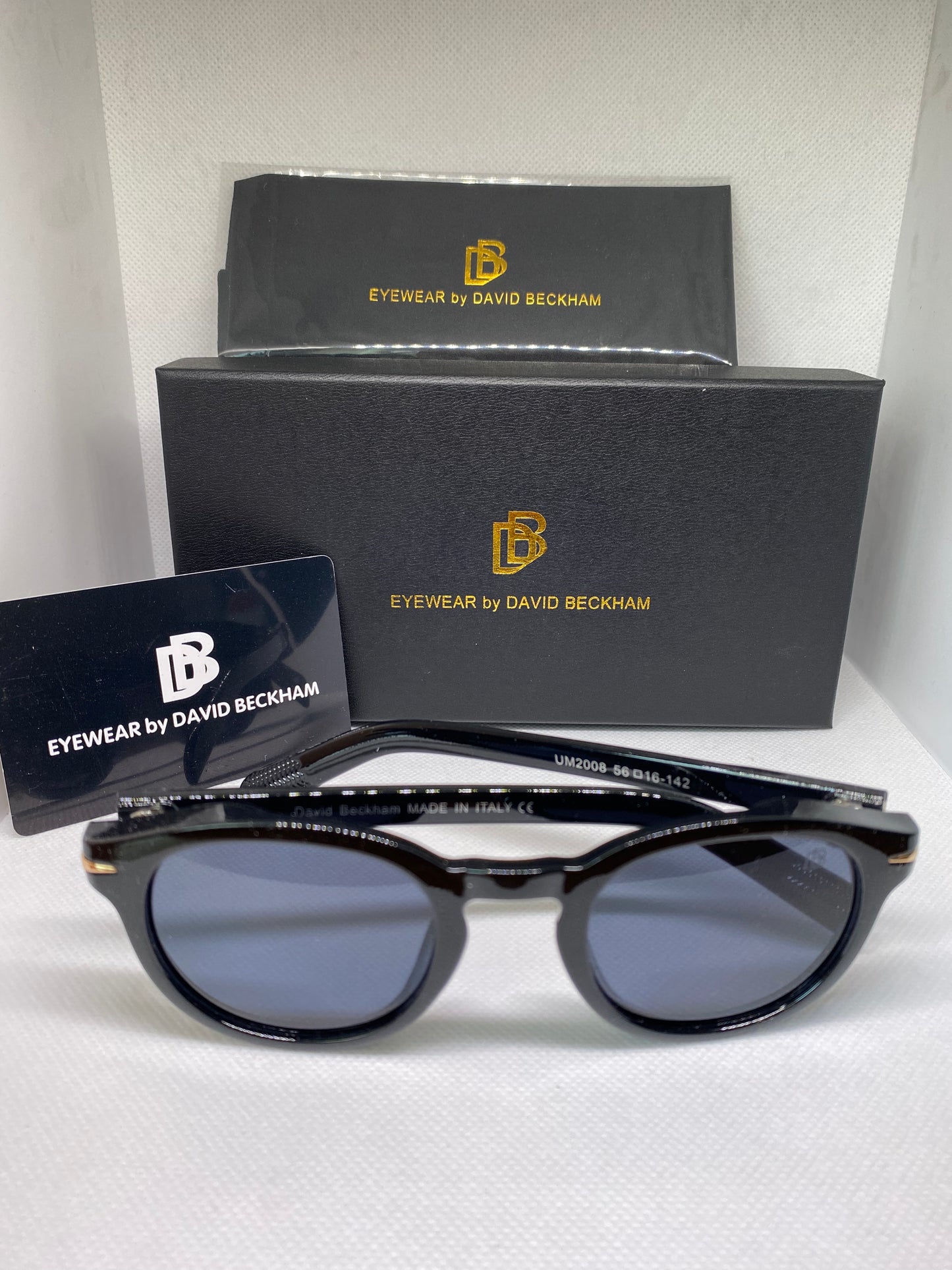 DAVID BECKHAM NOIR BRIQUE NOIR UV400