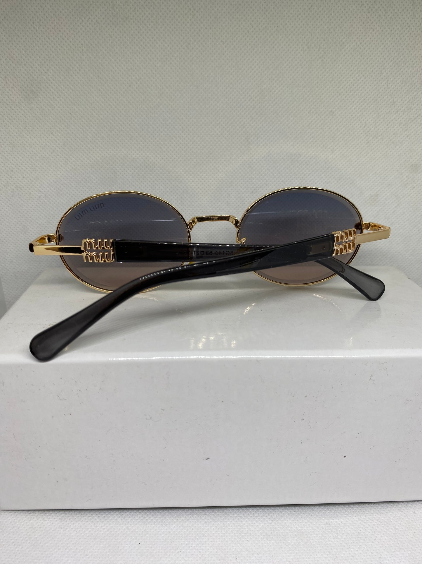 Miumiu noir bleu froid