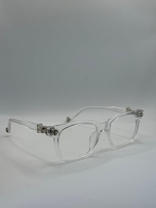 Lunettes Transparentes Tendance Chrome Heart