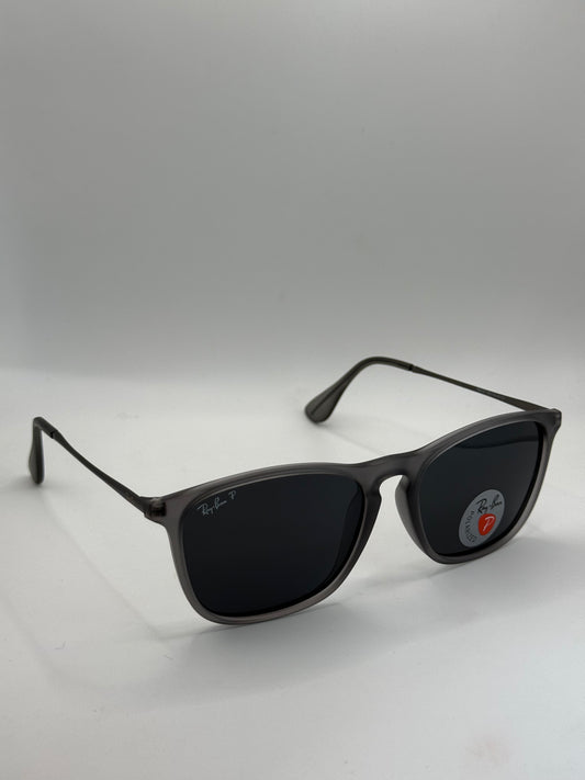 Rayban Polarised matte gris 4187